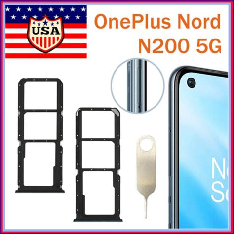 Oem Single Dual Sim Sd Card Tray Holder Slot For Oneplus Nord N G