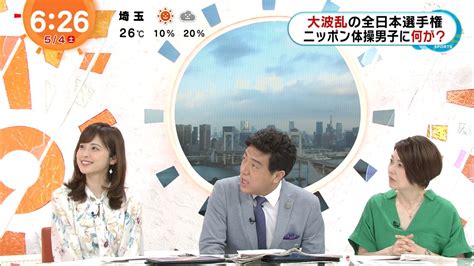 久慈暁子 めざましどようび 2019年05月04日放送 22枚 きゃぷろが