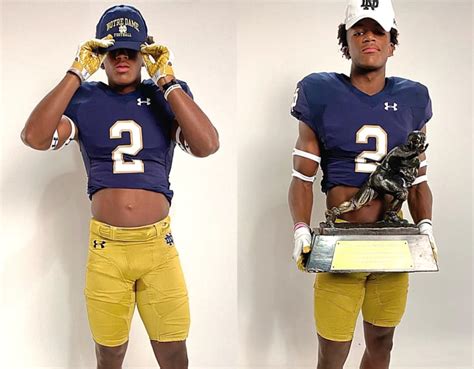 No. 1 safety Caleb Downs recaps Notre Dame official visit - Rodina News