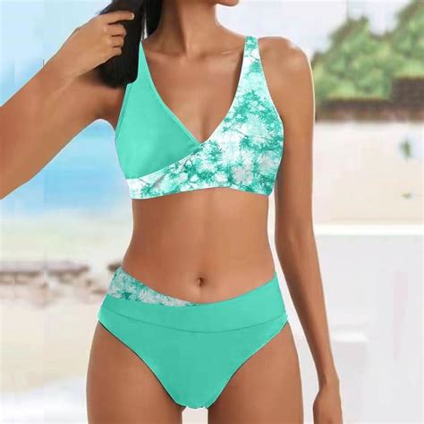 Augper Women S New Fashion Split Swimsuit Sexy Casual Bikini Swimsuit