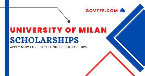 University Of Milan Scholarship 2023 2024