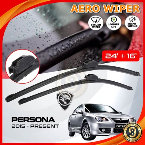 PROTON PERSONA 2015 PRESENT Premium Quality Twin Aero Wiper Kereta