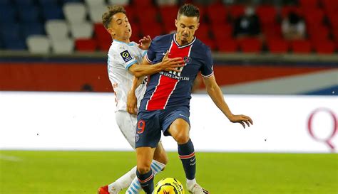 FOTO Tensi Panas Di Laga PSG Kontra Marseille Baku Hantam Pemain