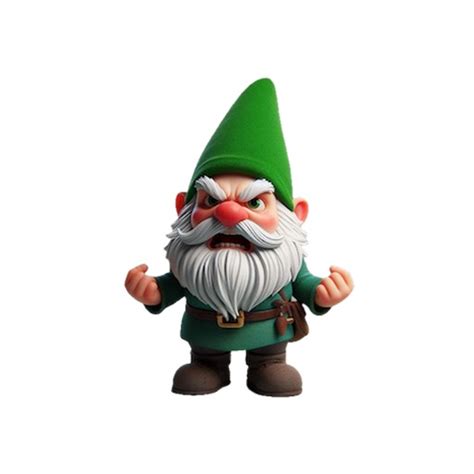 Angry Garden Gnome Stickers By Paul Scott