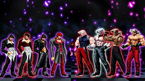 Iori Yagami Team VS Rugal Bernstein Team KOF MUGEN YouTube