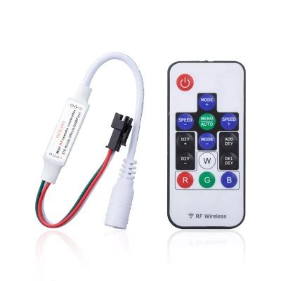 Sp E Key Rf Mini Remote Wireless Rgbw Led Strip Controller Ws