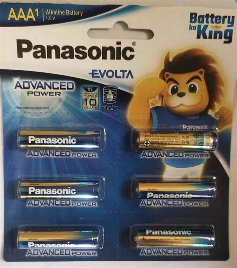 Lithium Panasonic Evolta Aaa Alkaline Battery For Medical Device