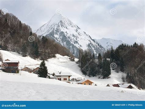 Alpine Scene Austria Stock Image Image Of Peak Outdoors 58601439