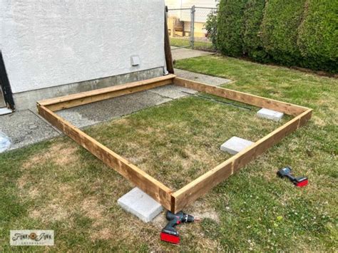 Building A Deck As A Hot Tub Platform Without Cutting Any Boards Funky Junk InteriorsFunky