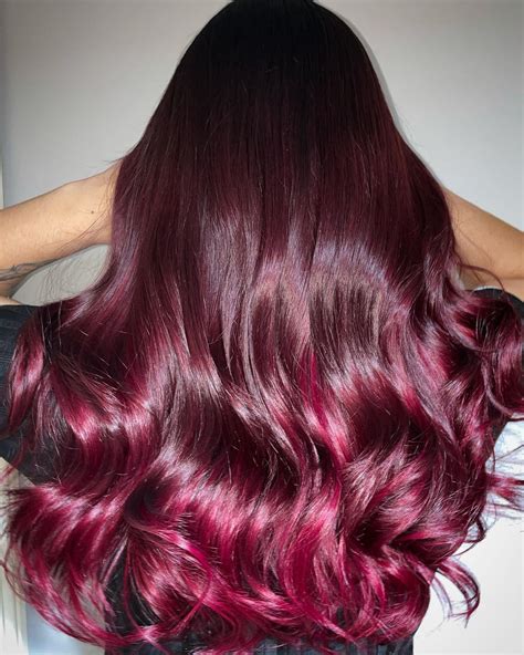 Black Cherry Hair Color An Incredible Combination In Coloring