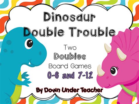 Doubles Game Freebie | Teacher News