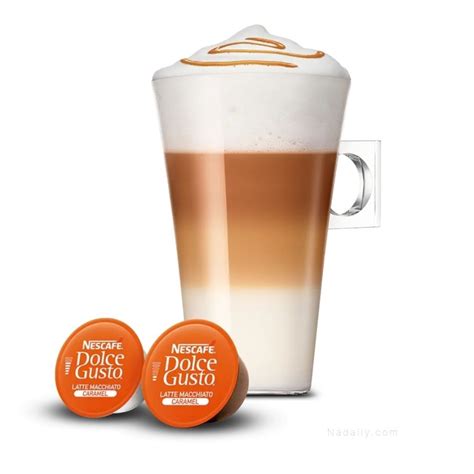 Dolce Gusto Caramel Macchiato Latte Capsules