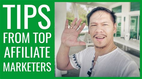 Free Tips From Top Filipino Affiliate Marketers Youtube