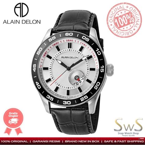 Jual Jam Tangan Pria Alain Delon Ad Original Shopee Indonesia