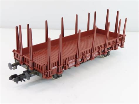 Märklin 1 5823 Model train freight carriage 1 2 axle stake