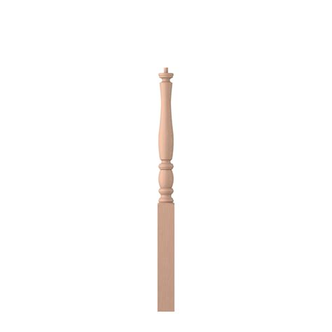 3 X 43 Hard Maple Short Utility Newel Ljp3210