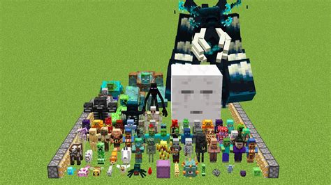 X300 Mobs Combined In Minecraft Youtube