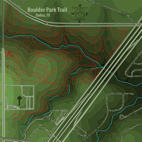 Boulder Park Map – OMA