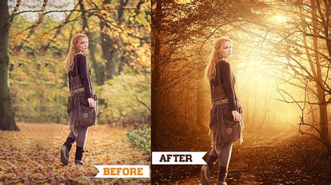 How To Create A Beautiful Fantasy Sunset Effect In Photoshop • Inspiring Bee