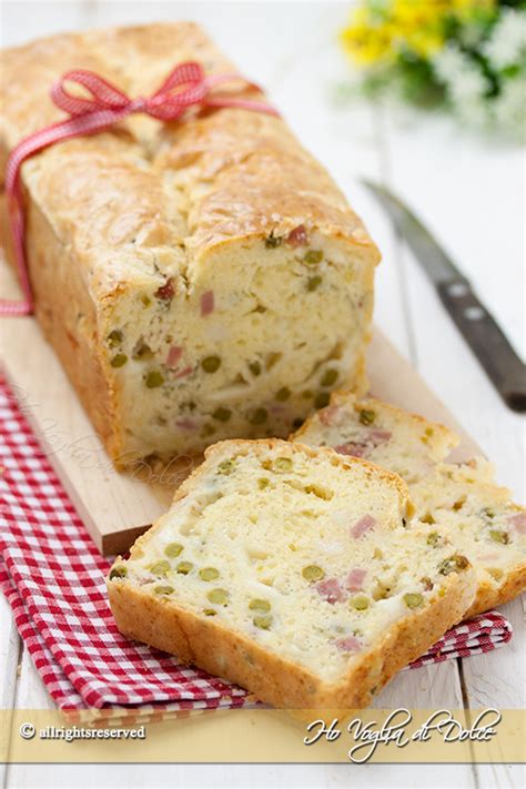 Plumcake Salato Facile E Veloce Ricetta Ho Voglia Di Dolce