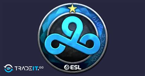 Sticker Cloud9 Foil Katowice 2019 Tradeit