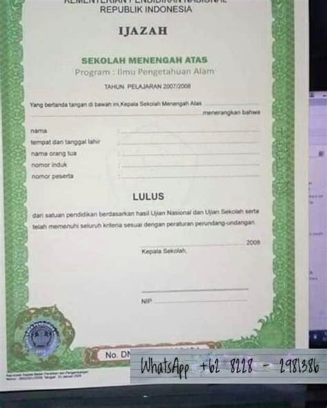 Contoh Sertifikat Satpam Gada Pratama Contoh Ijazah Satpam Asli My Images