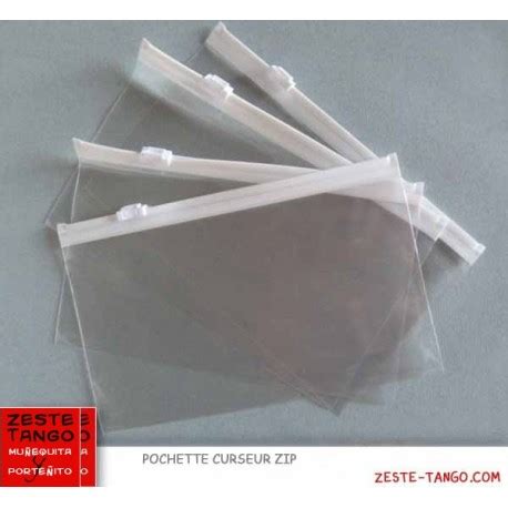 Pochette Plastique Zipp E Okgo Net