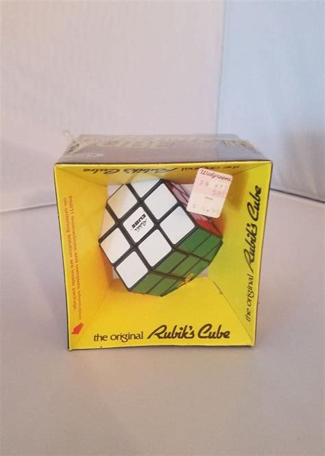 The Original Rubiks Cube By Ideal Vintage 1980 Factory Sealed 2164 2