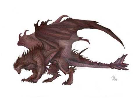 Brown dragon by kestraelflight on DeviantArt