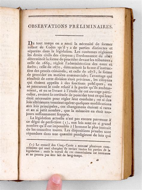 Code Criminel De La République Française Ou Recueil Complet De Toutes