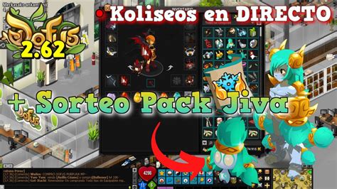 DOFUS KOLISEANDO UN POQUITO CON EL OCRA Sorteo Pack Jiva Al