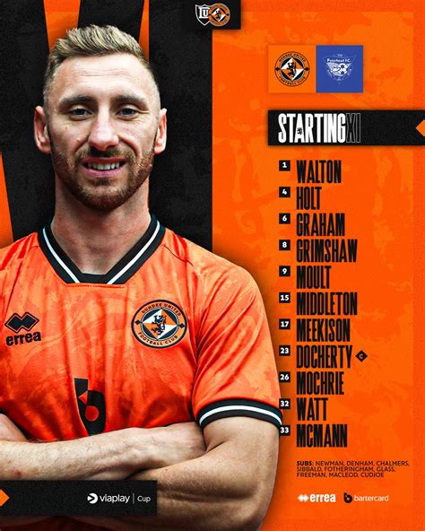 Dundee United Fc On Twitter Your Dufc To Clash With