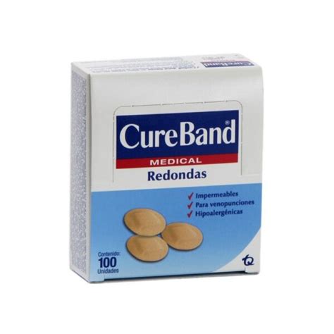 Cureband Curitas Redondas Impermeables X Unidades