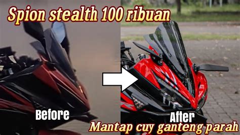 Cara Pasang Spion Stealth Di Cbr R Tutorial Youtube