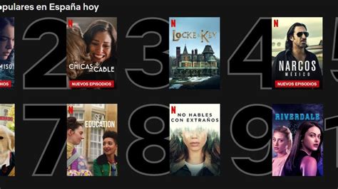 El Top 10 De Las Series Más Vistas En Netflix Liderado Por Una De Telecinco