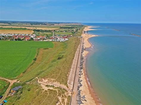 Sea Palling Aerial Photographs, including Waxham