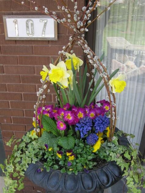 164 best images about Spring containers on Pinterest | Spring bulbs ...