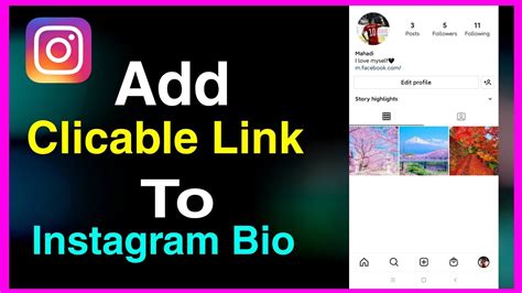 How To Add A Clickable Link To Instagram Bio YouTube