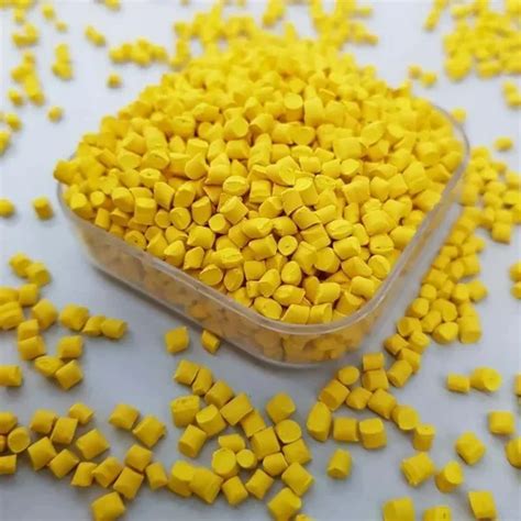 Plastic Natural PP Yellow Granules For General Plastics 93 G Cm 3 At