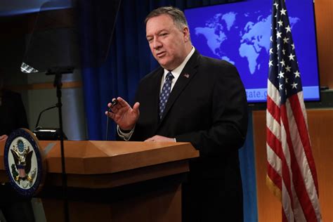 Mike Pompeo Segundo Mandato Reapareció El Secretario De Estado