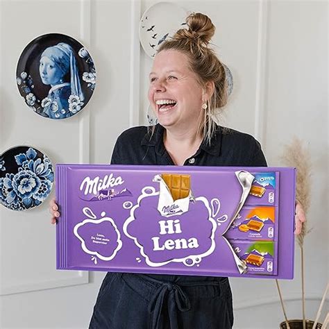 Barretta Milka Gigante Personalizzata Barretta Di Cioccolato Milka XL