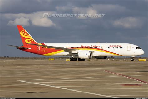 B 207J Hainan Airlines Boeing 787 9 Dreamliner Photo By Fang Xiaoyu