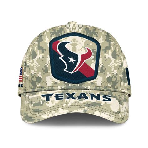 Houston Texans Camo 2023 Salute To Service Personalized Classic