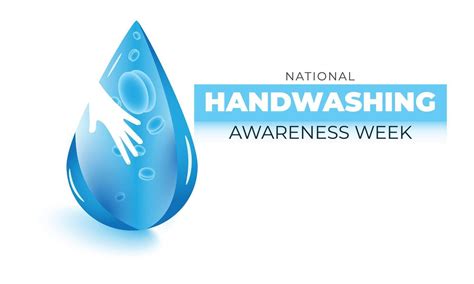 National Handwashing Awareness Week Background Banner Card Poster