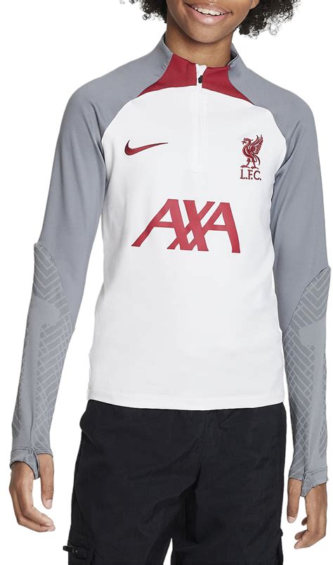 T Shirt De Manga Comprida Nike Lfc Y Nk Df Strk Drill Top Kks