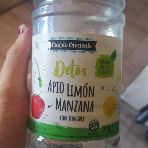 Cuarto Creciente Jugo Detox Apio Limón y Manzana Review abillion