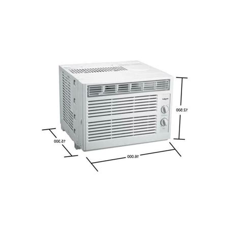 5 000 Btu 115 Volt Window Air Conditioner With Dehumidifier