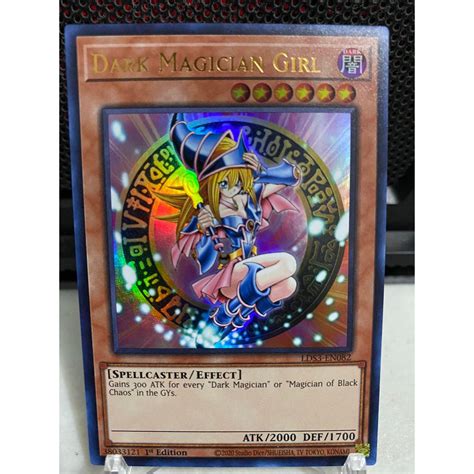 Dark Magician Girl Lds3 En082 Ultra Rare 1st Edition Shopee Philippines