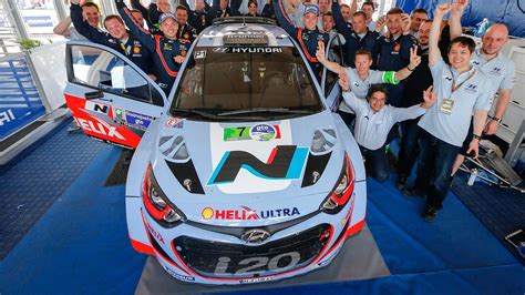 Hyundai Shell World Rally Team Secures First Double Finish In Style