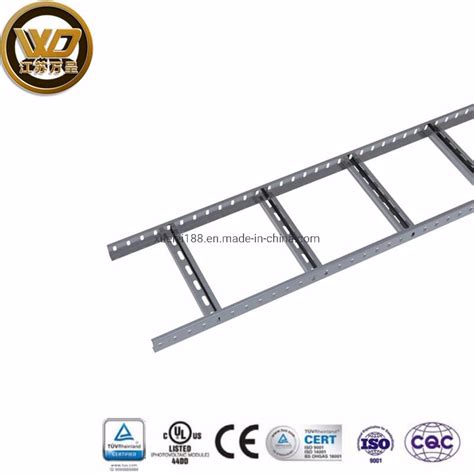 Cable Ladder Wire Mesh Cable Tray Perforated Ladder Type 5003000mm Cable Tray Oem China Cable